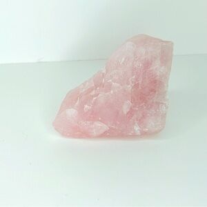 Natural Rough Rose Quartz Chunk Stone of Universal Love Positive Energy